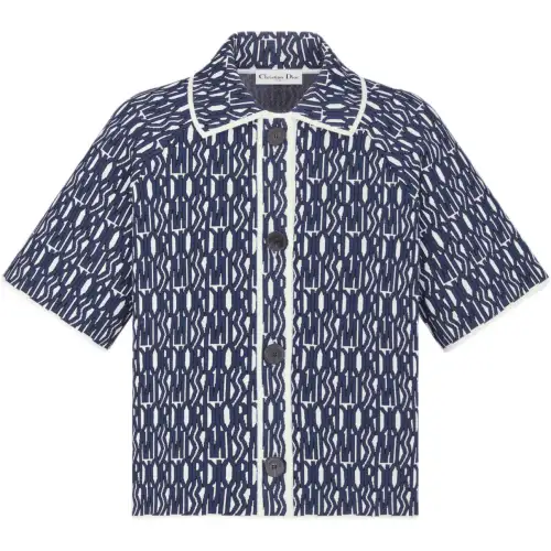 DIOR SS24 Jackets & Coats Women's Marine Blue