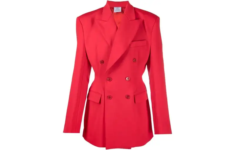 Vetements Business Suits Women's Red Moderate