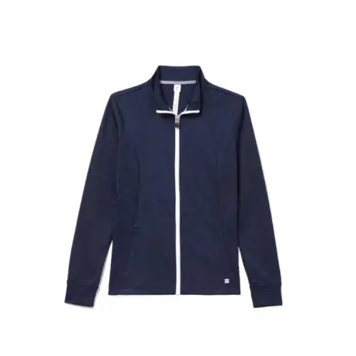 FILA Back Spin Jacket Women's Marine Blue/White