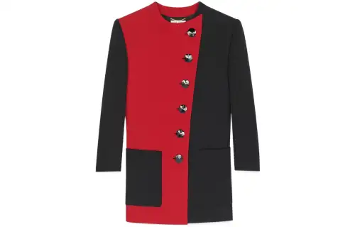 SAINT LAURENT SS22 Business Suit Coat Women's Black