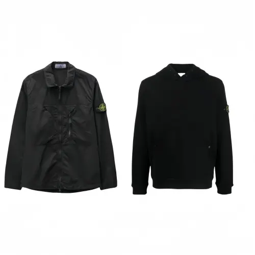 STONE ISLAND Casual Sportswear Unisex Black