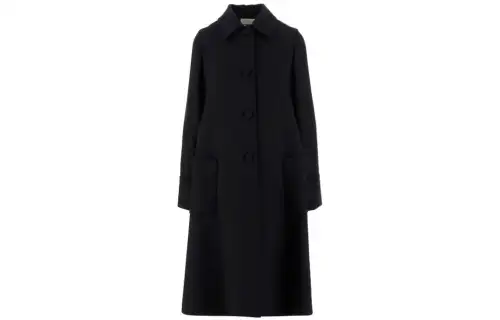 THE ROW Coats Women's Black Lapel
