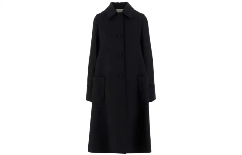 THE ROW Coats Women's Black Lapel