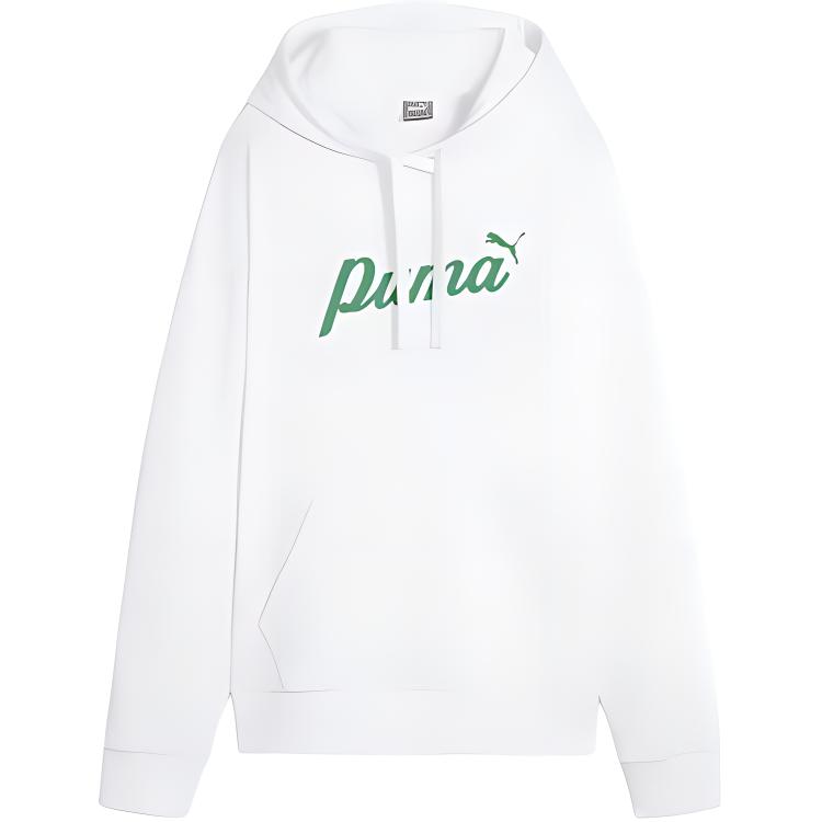 Женское худи PUMA ESS+ Script (белое)