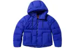 Timberland Jackets Women's Bright Blue Hooded Thickened Workwear