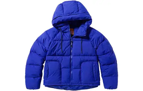 Timberland Jackets Women's Bright Blue Hooded Thickened Workwear