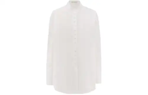 THE ROW Flared Hem Buttoned Shirt