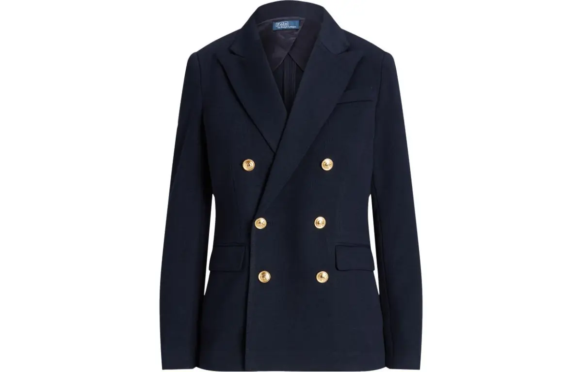 Polo Ralph Lauren SS23 Business Suit Coat Women's Navy Blue