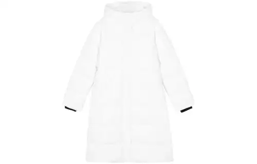 Skechers Down Jacket Women's Marshmallow White