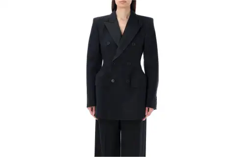 Balenciaga Hourglass Double-Breasted Jacket