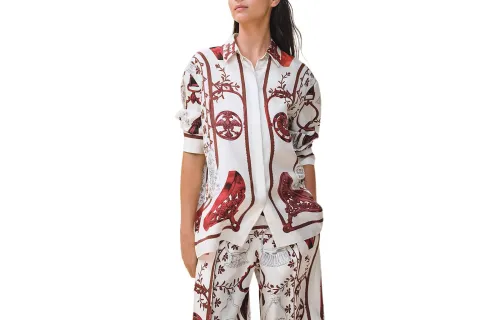 HERMES SS24 Shirt Women's White