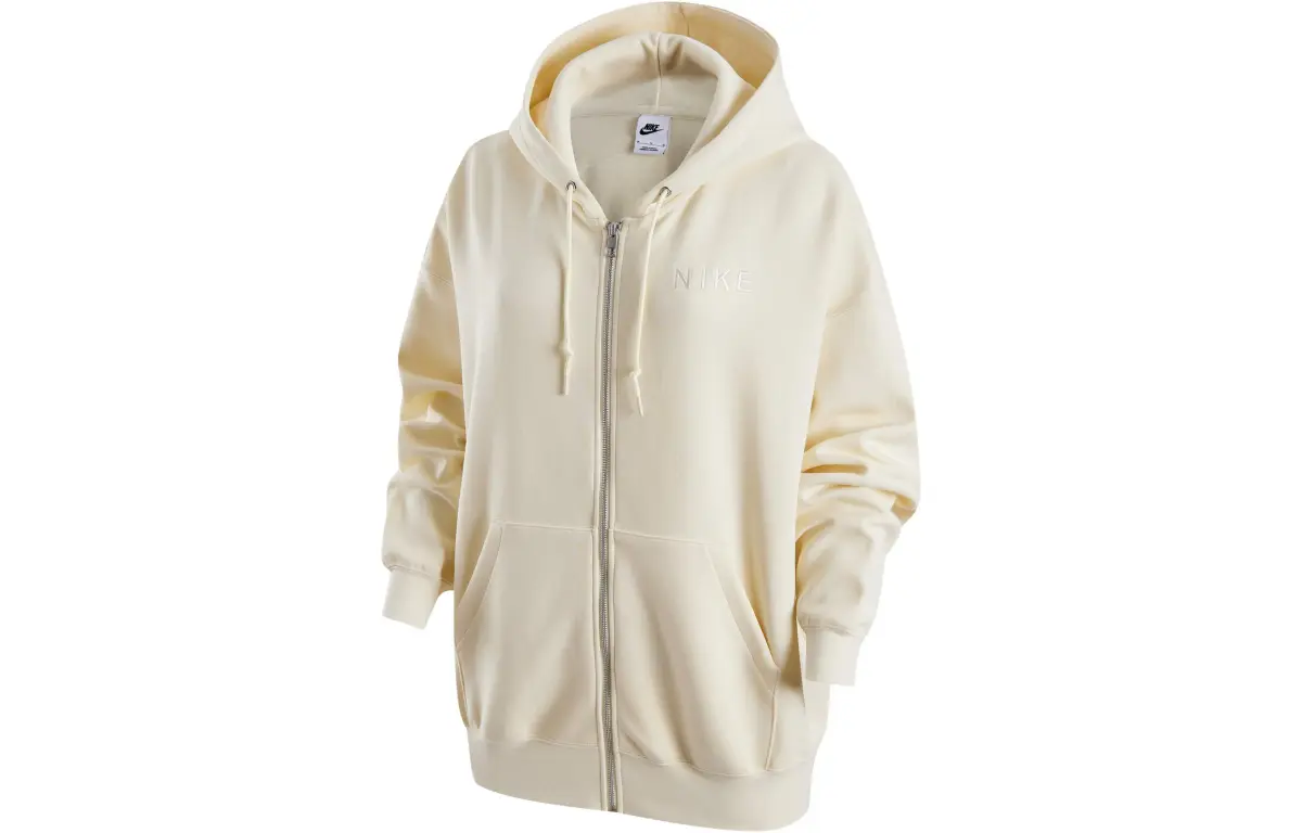 Nike Women'ss Zip-Up Hooded Jacket 'Coconut Milk'