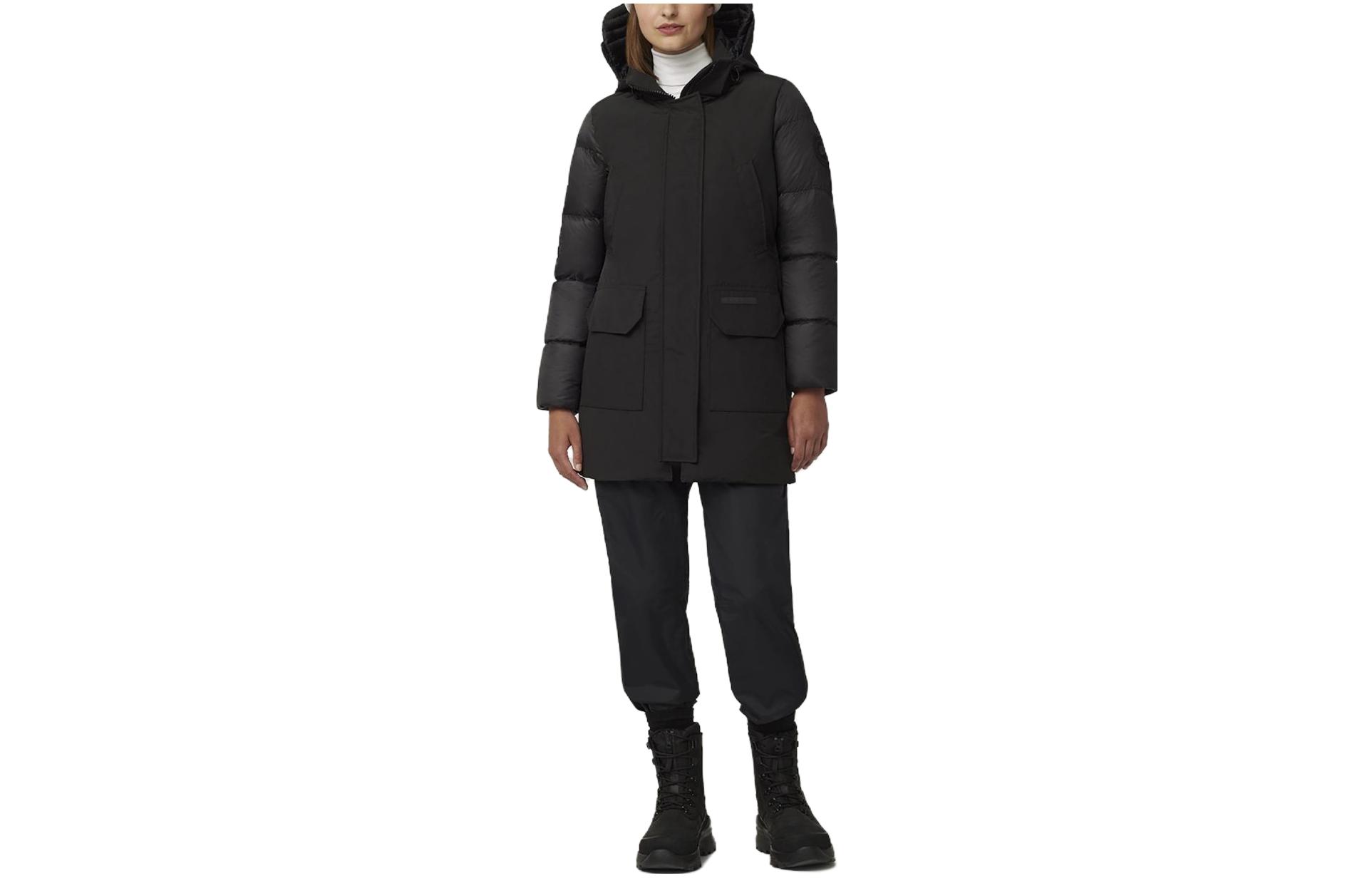 Женская куртка Canada Goose Trillium Parka (черная)