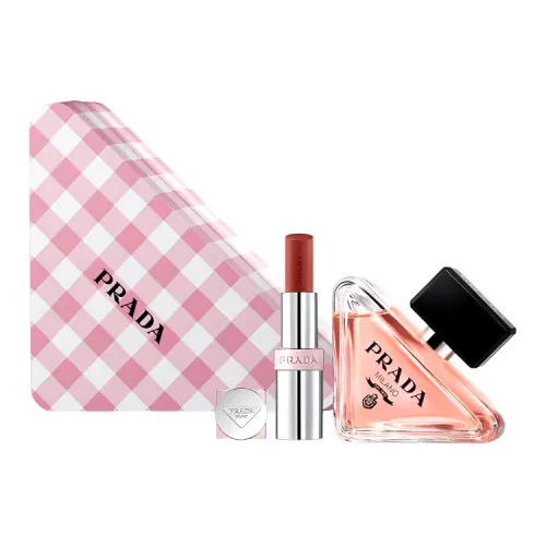 PRADA Prada, gift box, perfume, set for friend, white musk, 50 ml, 3.8g, gift for girl