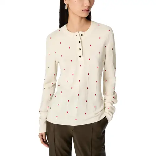 Bottega Veneta Embroidered Matches Top