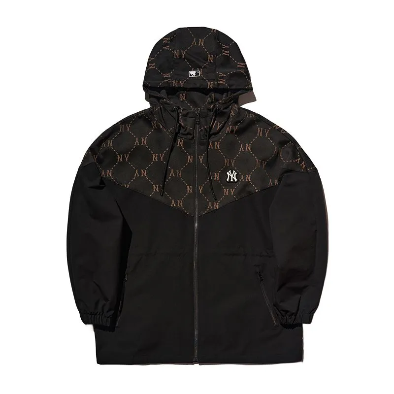 MLB New York Yankees Monogram Jackets & Coats Women's Black