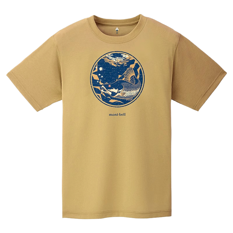 MONTBELL SS25 Quick Dry T Shirts Unisex