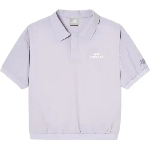 New Balance Polo Shirt Women's Light Purple