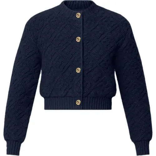 LOUIS VUITTON Monogram Toweling Cardigan