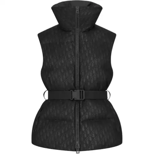 DIOR FW24 Puffer Jacket Women's Black
