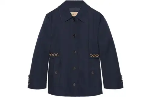 【Previous Season】chain-detail button-up jacket