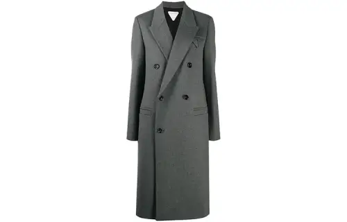 Bottega Veneta FW21 Coat Women's Gray