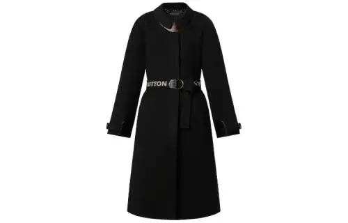 LOUIS VUITTON FW22 Coat Women's Black