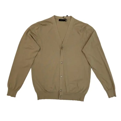 PRADA Knitwear Women's Brown V Neck Moderate Other