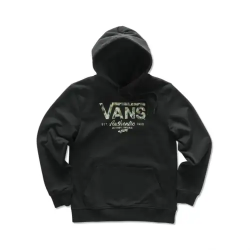 Vans Sweatshirts Women's Black Hooded Moderate Regular
