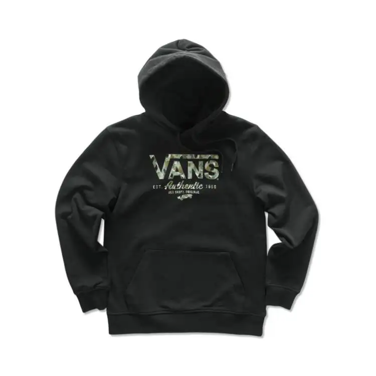 Vans Sweatshirts Women's Black Hooded Moderate Regular