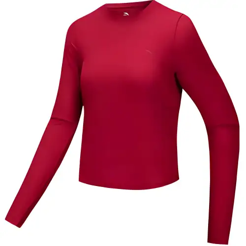 Anta Variety Training Collection Knitwear Women's European Tilia Leaf Red