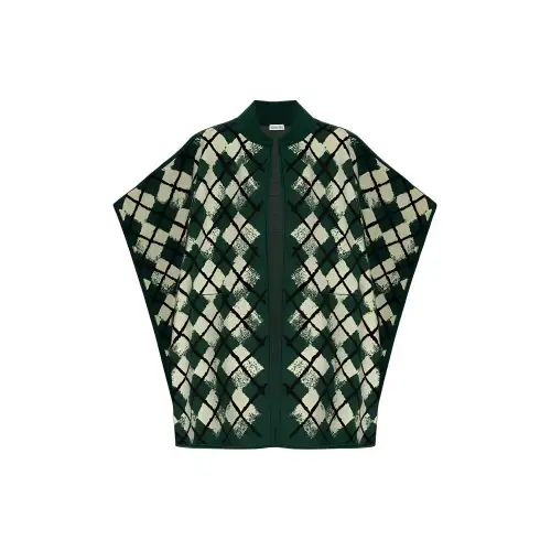 Burberry Argyle Wool-blend Cape