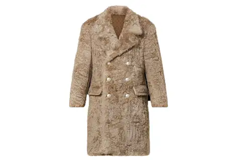 LOUIS VUITTON Coat Women's Khaki