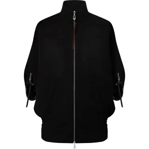 LOUIS VUITTON Double Face Batwing Sleeve Jacket