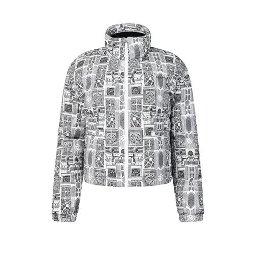 FILA Golf Down Jacket Women's All Over Print