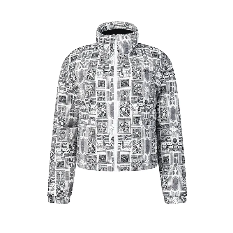 FILA Golf Down Jacket Women's All Over Print