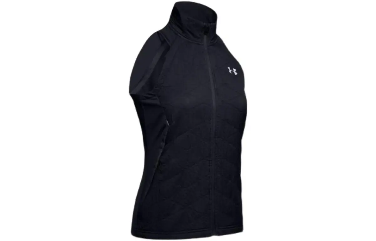 Under Armour Vests Women's Black Stand Collar Moderate Other