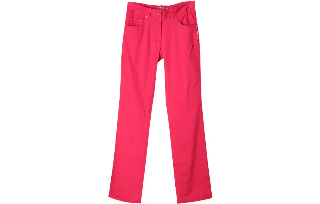 Nike Casual Pants Women's Rose Red Moderate Straight Fit Pants