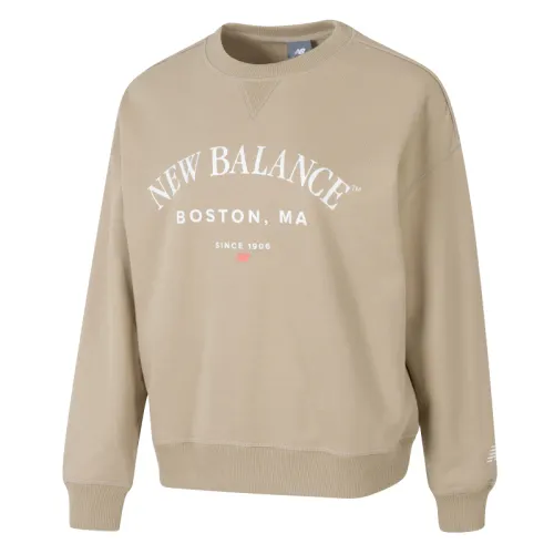 New Balance Sweatshirt Women's Khaki