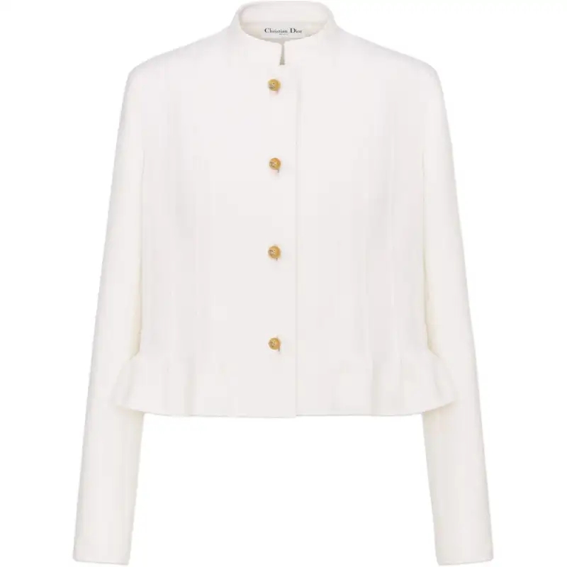DIOR FW24 Business Suit Coat Women's Ecru