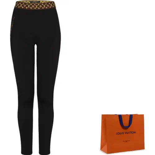 LOUIS VUITTON Leggings With Monogram Elastic Belt