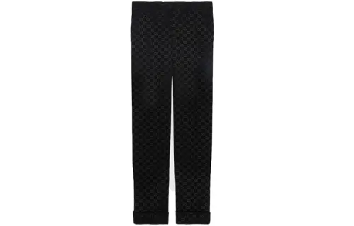 GG-canvas tailored relaxed trousers