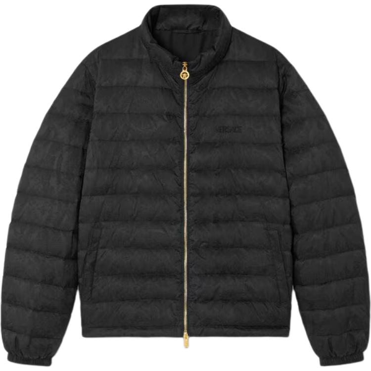 Мужская куртка Versace Barocco SS25 (черная)