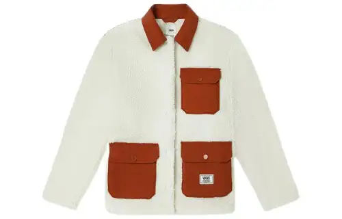 Vans Velvet Jackets Women's White Lapel Moderate