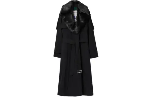 Burberry SS24 Trench Coat Women's Black