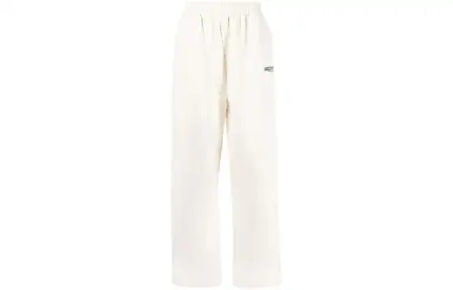 Balenciaga Full Length Pants Women's Beige