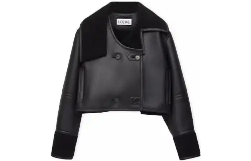 LOEWE Double-Breasted Cropped Jacket
