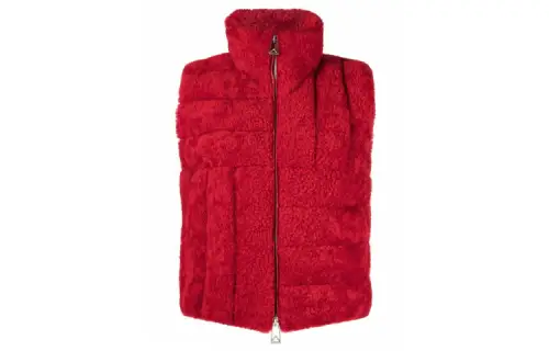 Bottega Veneta Quilted Zip Up Sleeveless Jacket