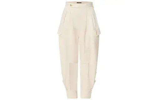 LOUIS VUITTON Casual Pants Women's Ecru