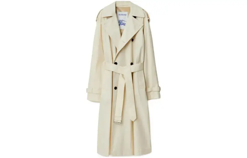Burberry Gabardine Trench Coat